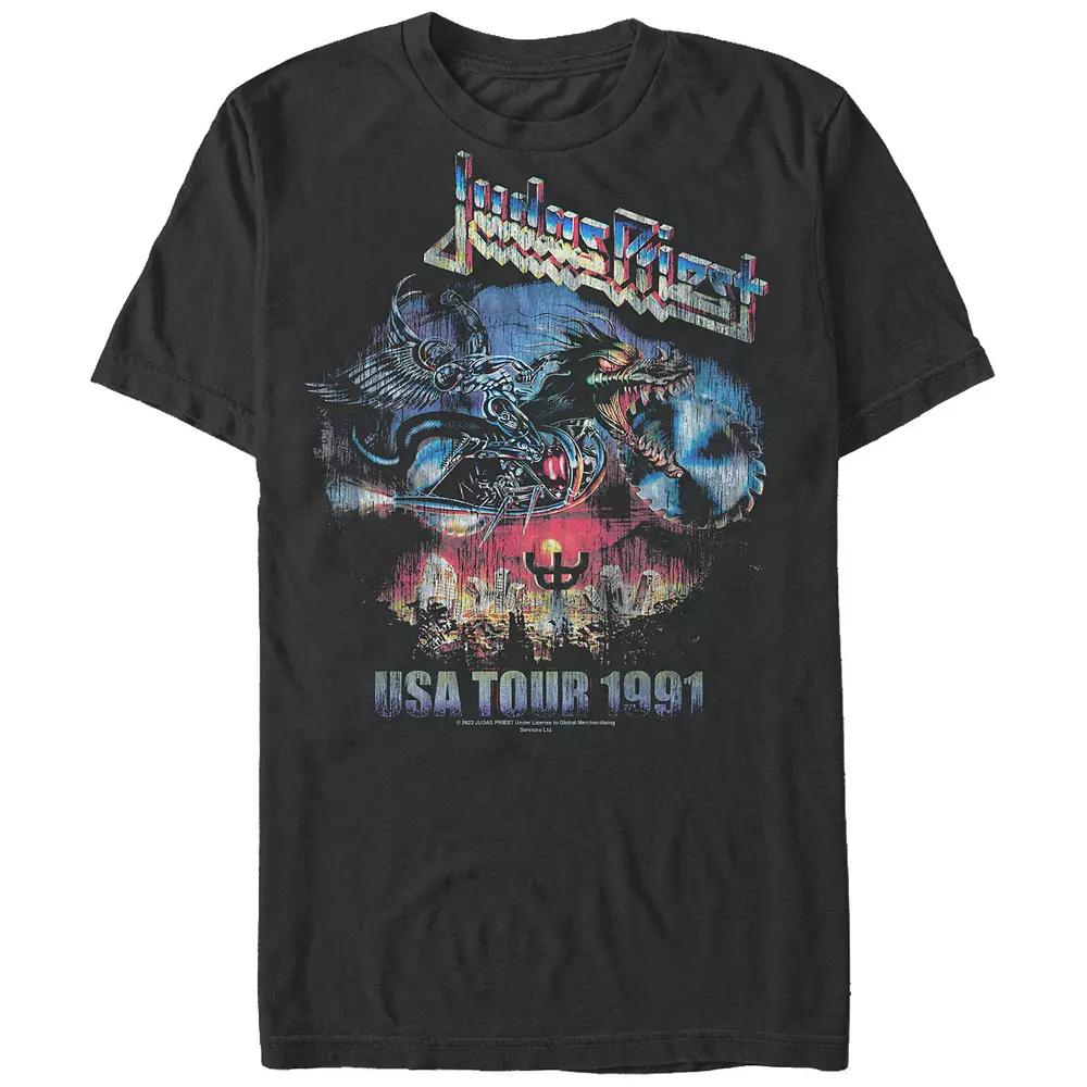 Men's Judas Priest USA Tour 1991 Graphic Tee,  Product Image