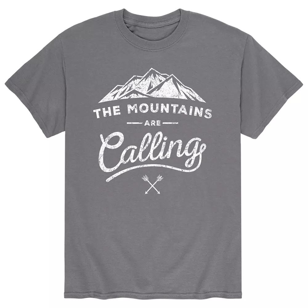 Men's Mounatins Are Calling Tee,  Product Image