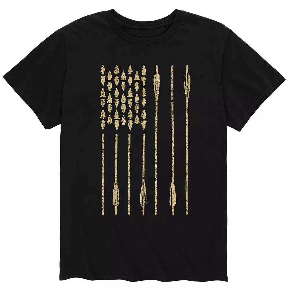 Men's Bow & Arrow American Flag Tee,  Product Image