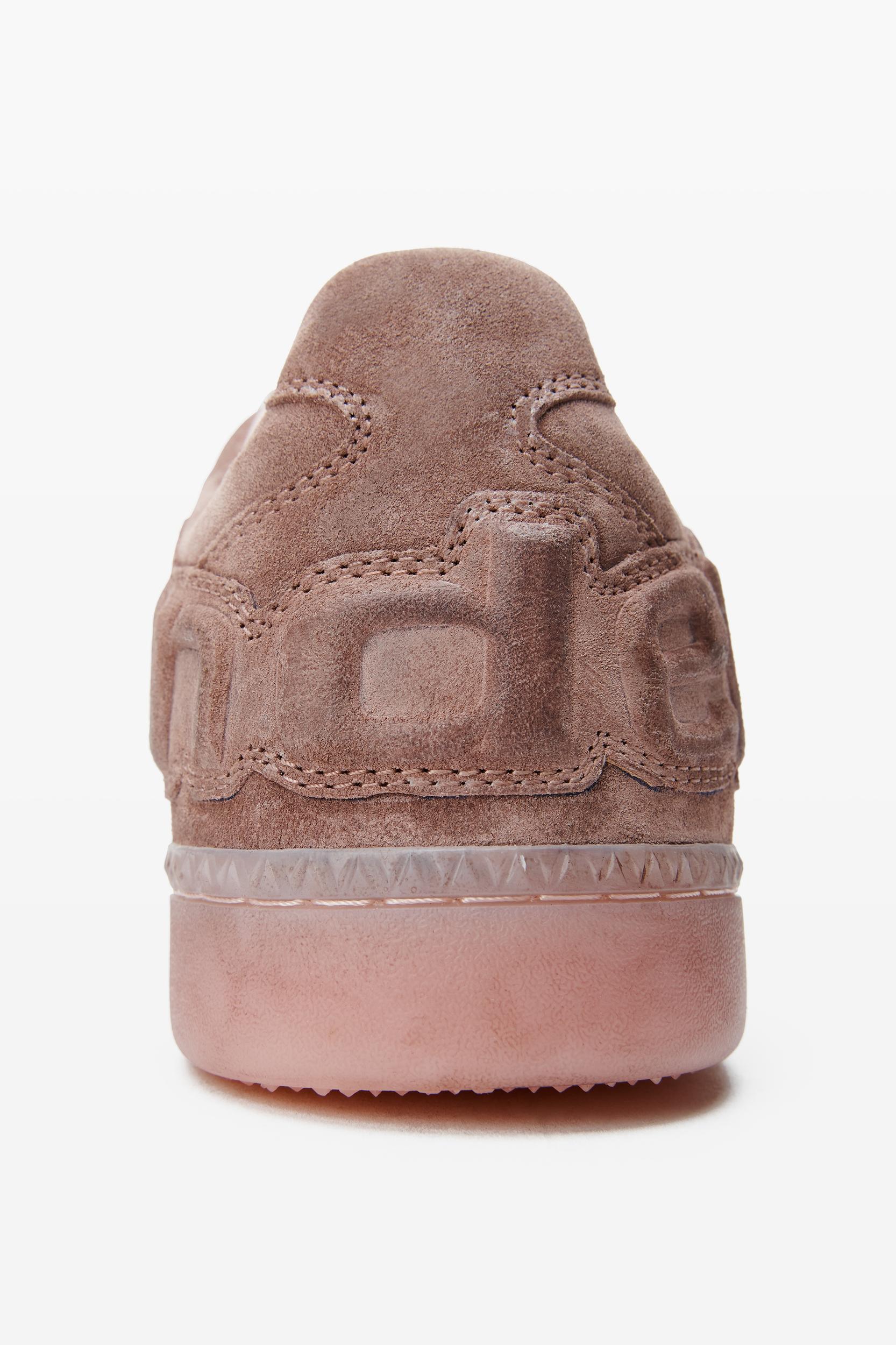 Pink Leather Lex Sneakers Product Image