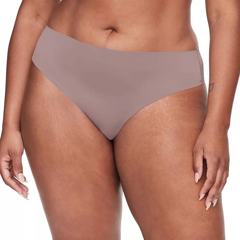 Warners Smooth It Over Front-Smoothing High Waist Thong RX9021P, Women's,  Product Image