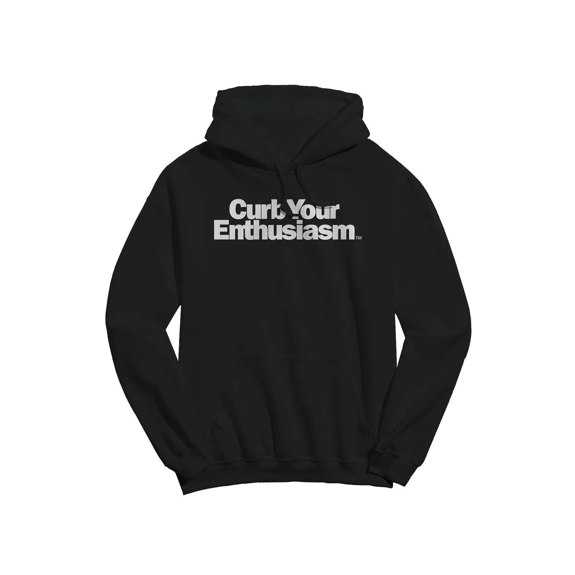 Men's Curb Your Enthusiasm Logo Curb Your Enthusiasm Graphic Fleece Hoodie, Adult Unisex,  Product Image