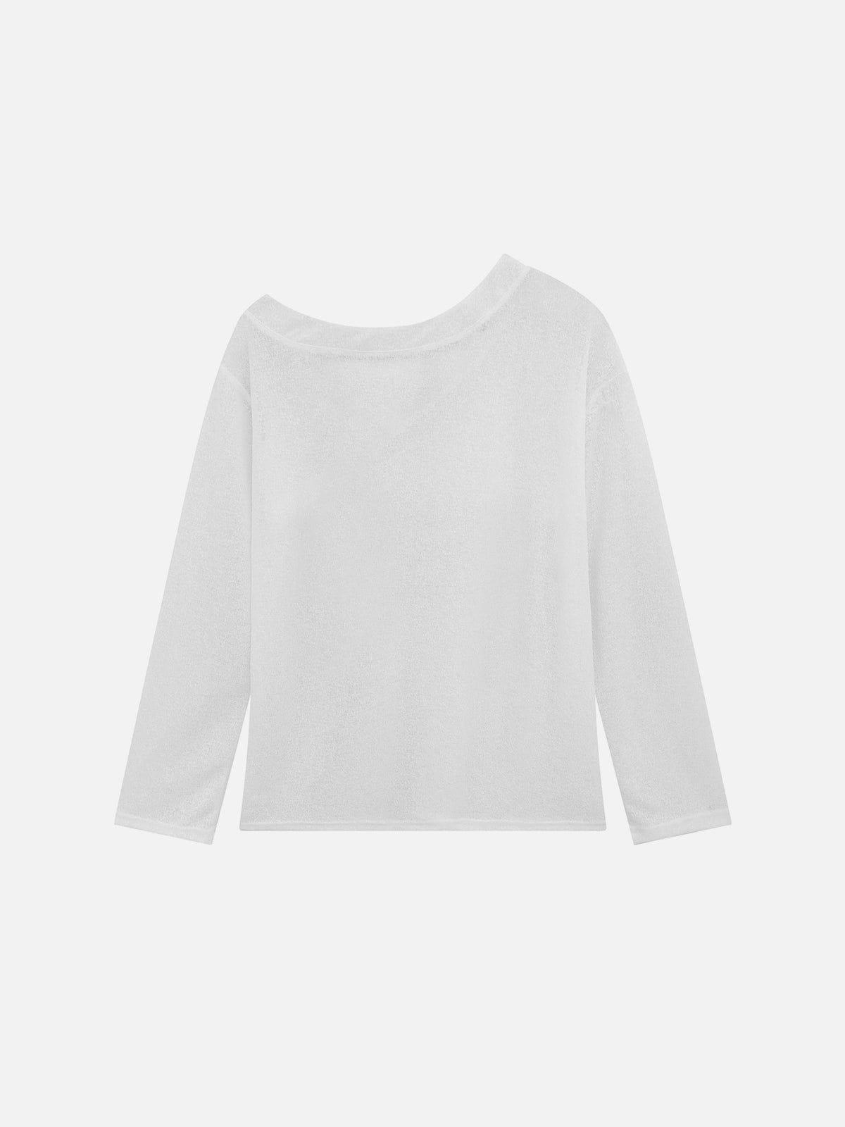 Aelfric Eden Rhinestone Application Long Sleeve Tee Female Product Image