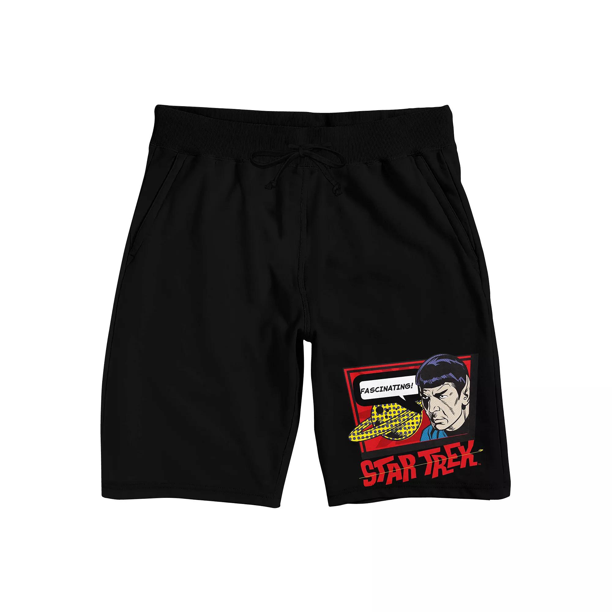 Men's Star Trek Next Generation Logo Pajama Shorts,  Product Image