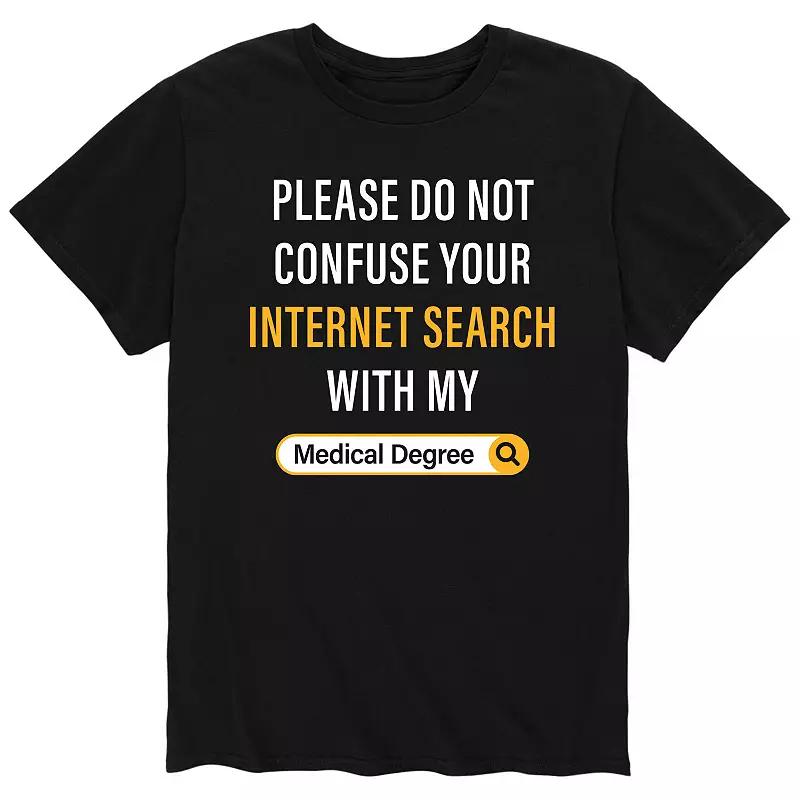 Men's Internet Medical Degree Tee,  Product Image