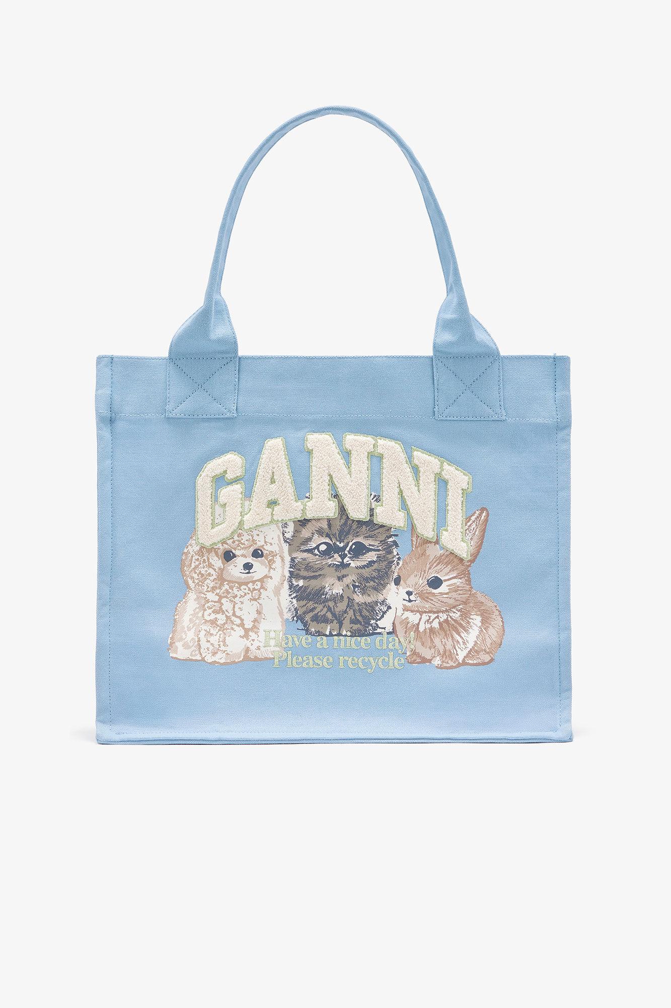Blue Animal Large Tote Product Image