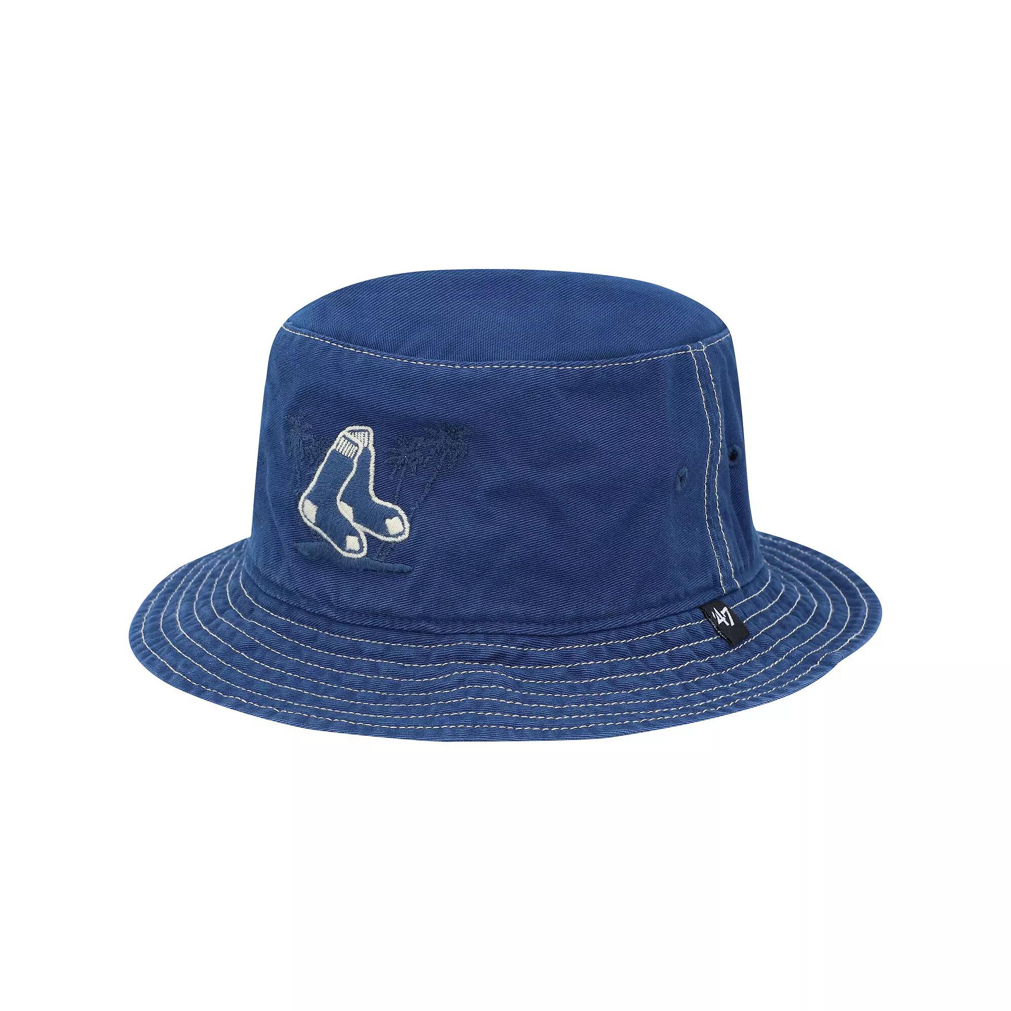 Men's '47 Navy Boston Red Sox Trailhead Bucket Hat, Blue Product Image