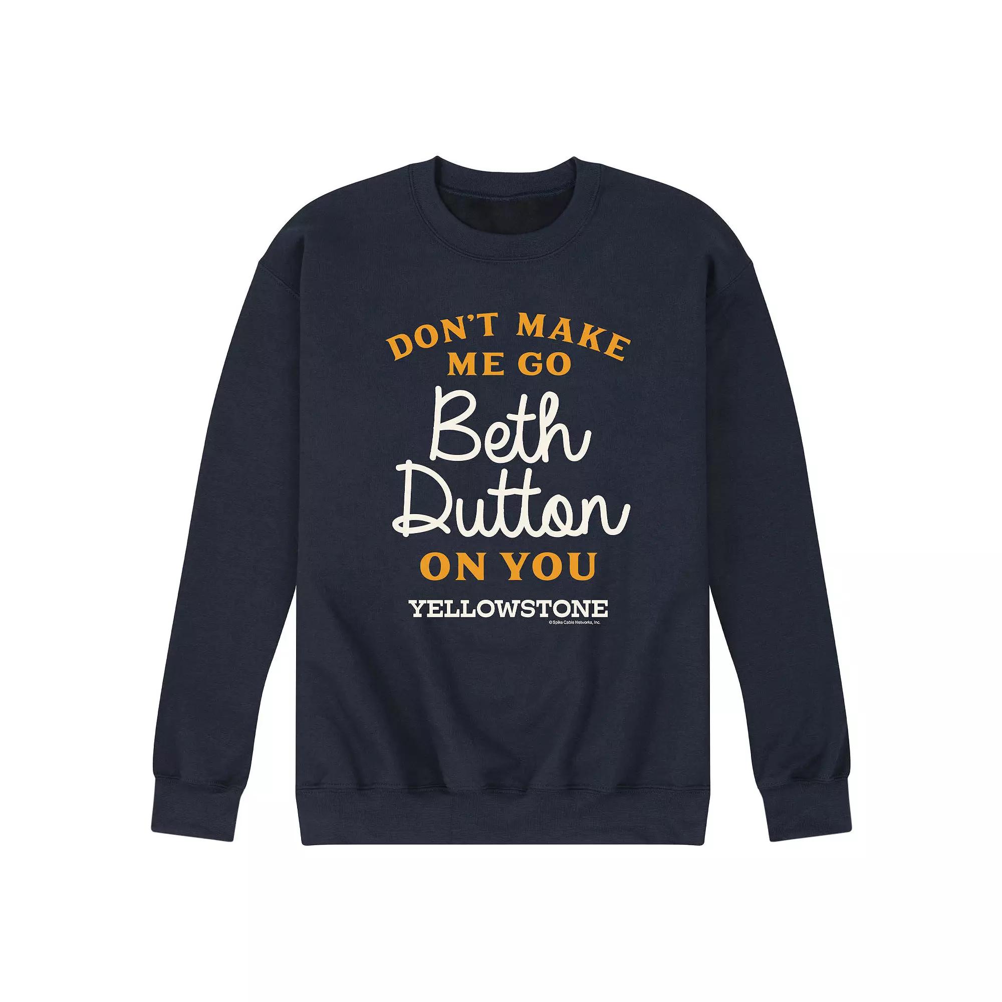 Men's Yellowstone Beth Dutton Sweatshirt,  Product Image