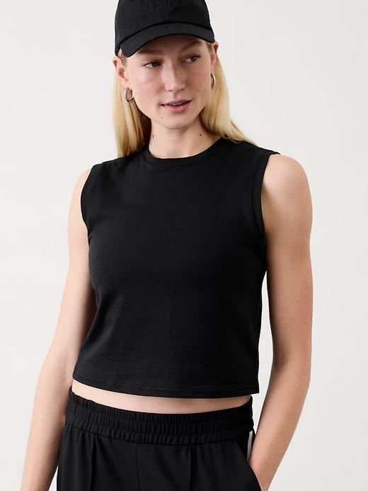 True Cotton Crop Tank Product Image