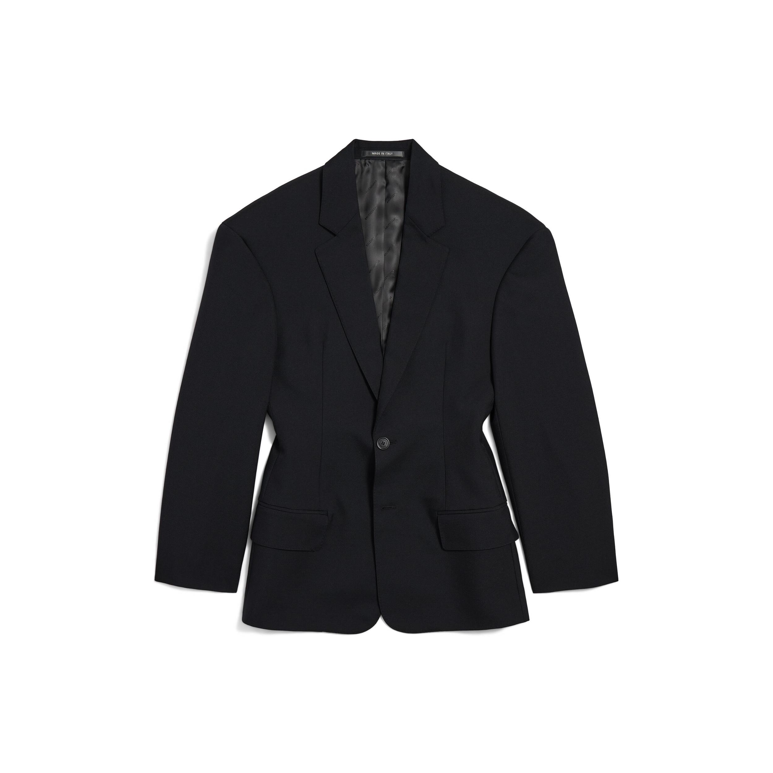 Women's Hourglass Jacket Oversized in Black Product Image