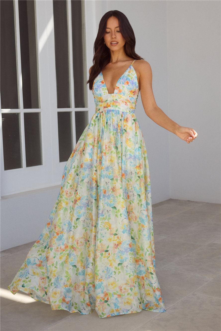 Buttercup Fields Maxi Dress Print Product Image