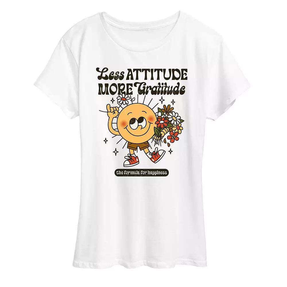 Women's More Gratitude Graphic Tee, Girl's,  Product Image
