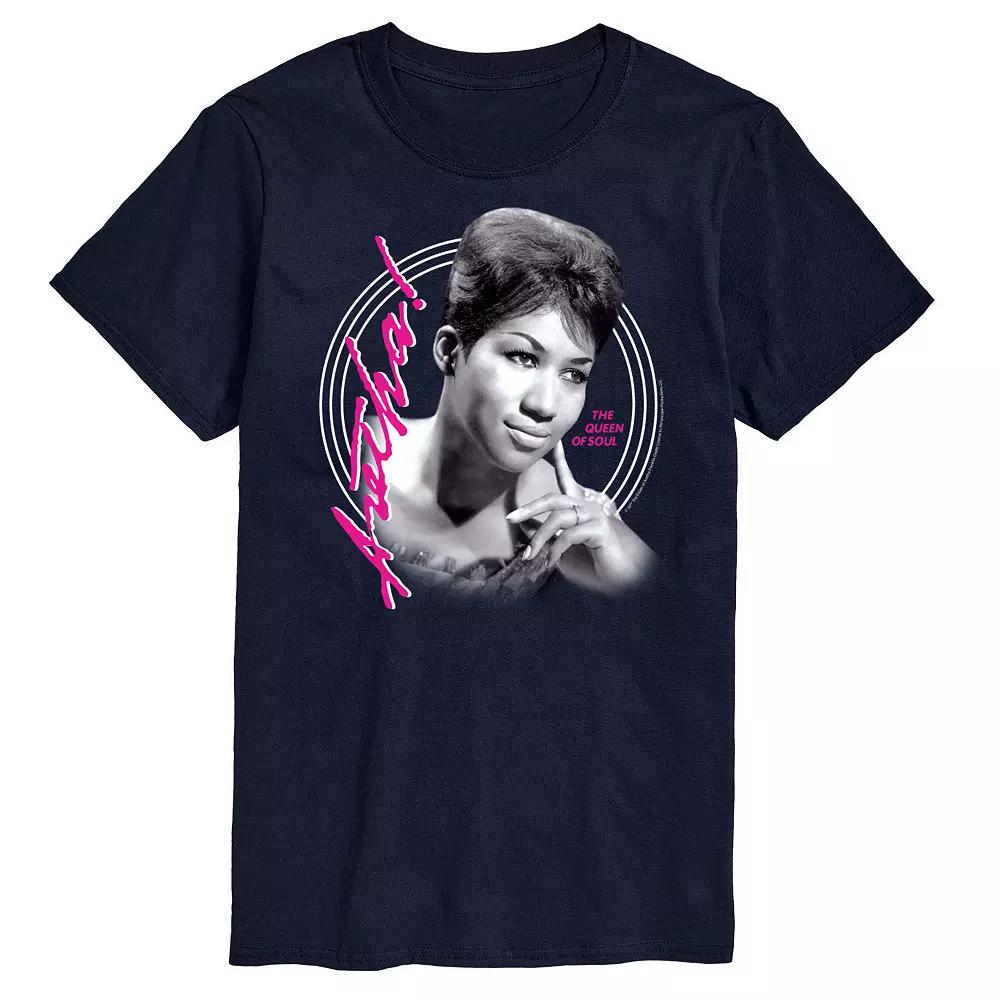 Men's Aretha Franklin Queen Of Soul Graphic Tee,  Product Image