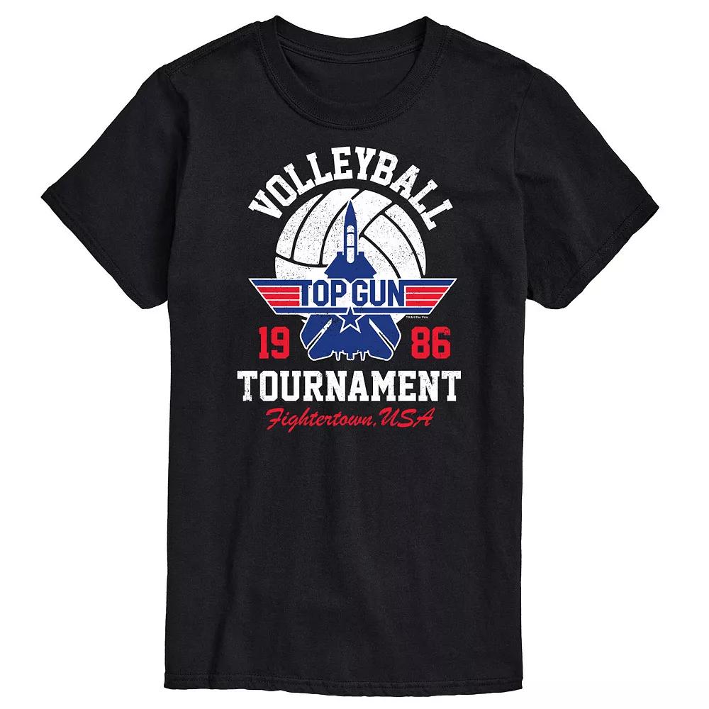 Big & Tall Top Gun Volley Tournament Tee, Men's,  Product Image