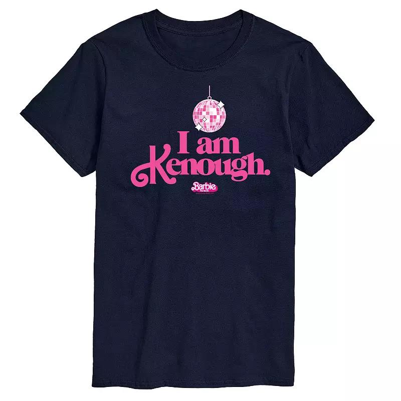 Big & Tall Barbie™ The Movie I Am Kenough DiscoBall Graphic Tee, Men's,  Product Image