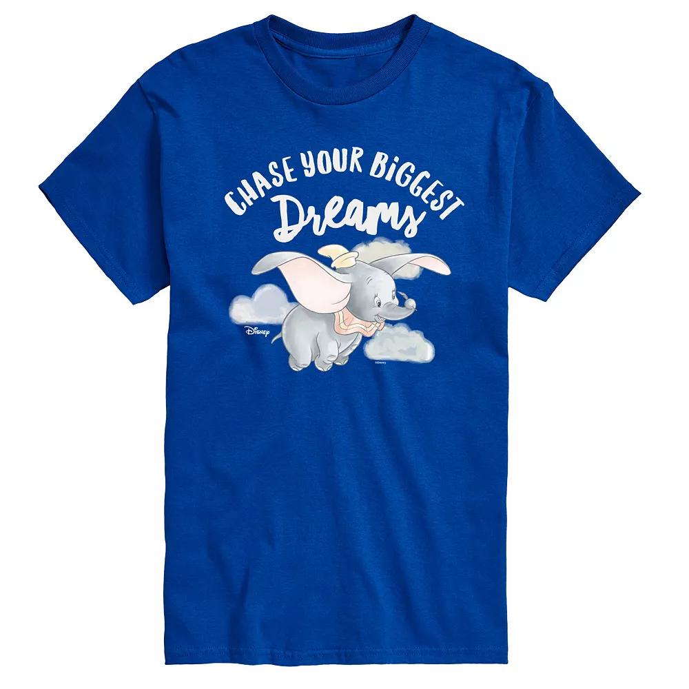Disney's Dumbo Men's Chase Your Biggest Dreams Graphic Tee,  Product Image