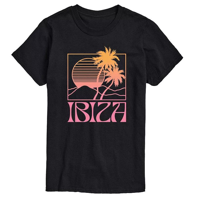 Men's Ibiza Sun Palms Graphic Tee,  Product Image