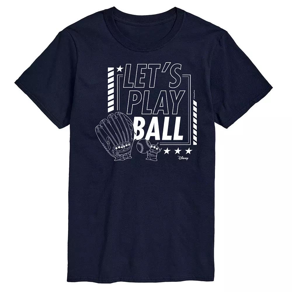 Disney / Pixar's Toy Story Aliens Men's Lets Play Ball Graphic Tee,  Product Image