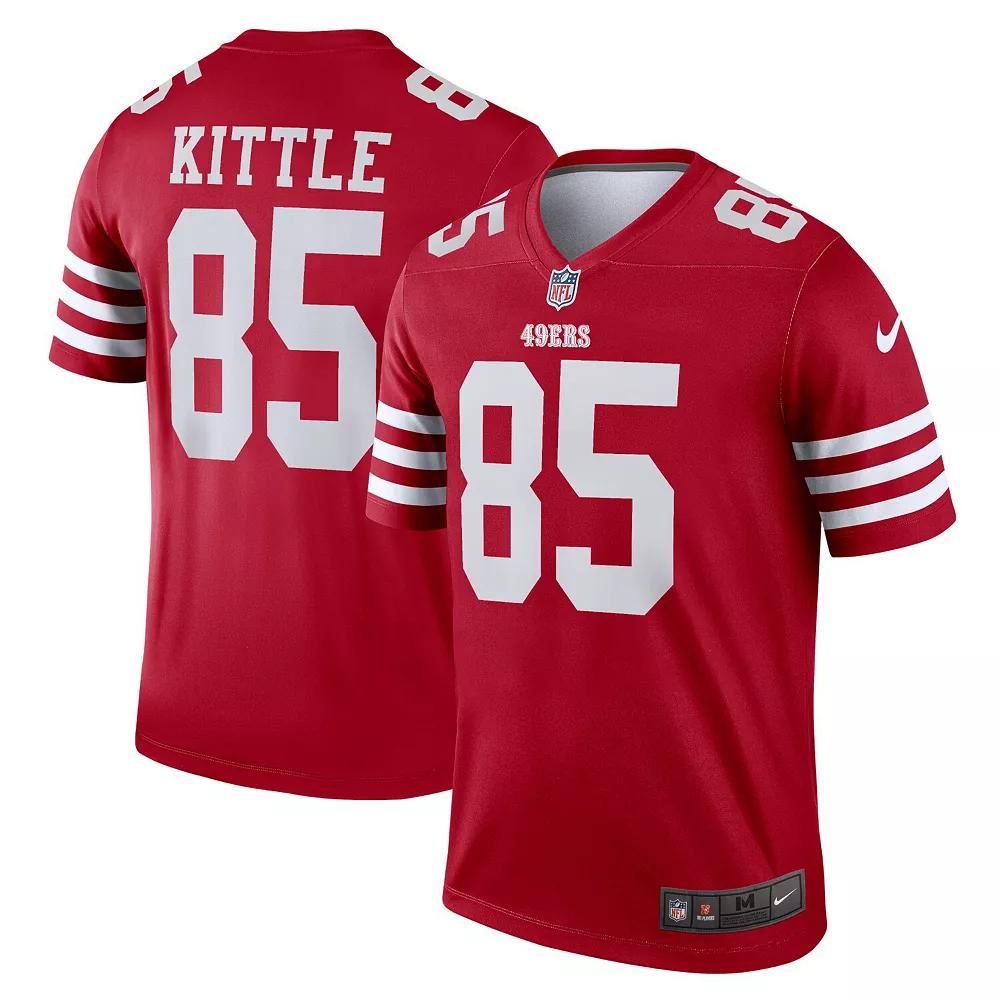 Men's Nike George Kittle Scarlet San Francisco 49ers Legend Jersey,  Product Image