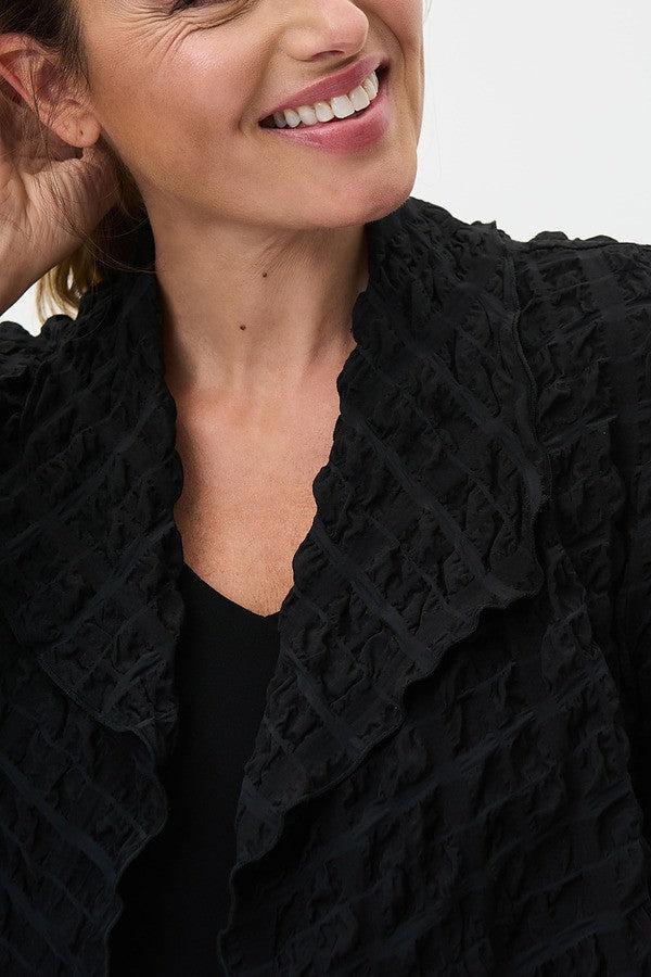 Ariana Crinkle Texture Jacket by Joseph Ribkoff Product Image