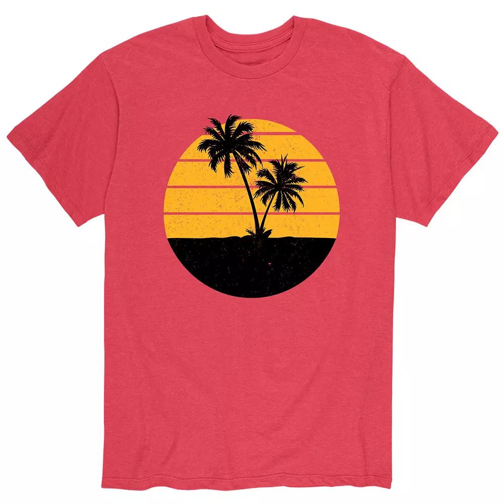 Men's Palm Tree Silhouette Tee,  Product Image