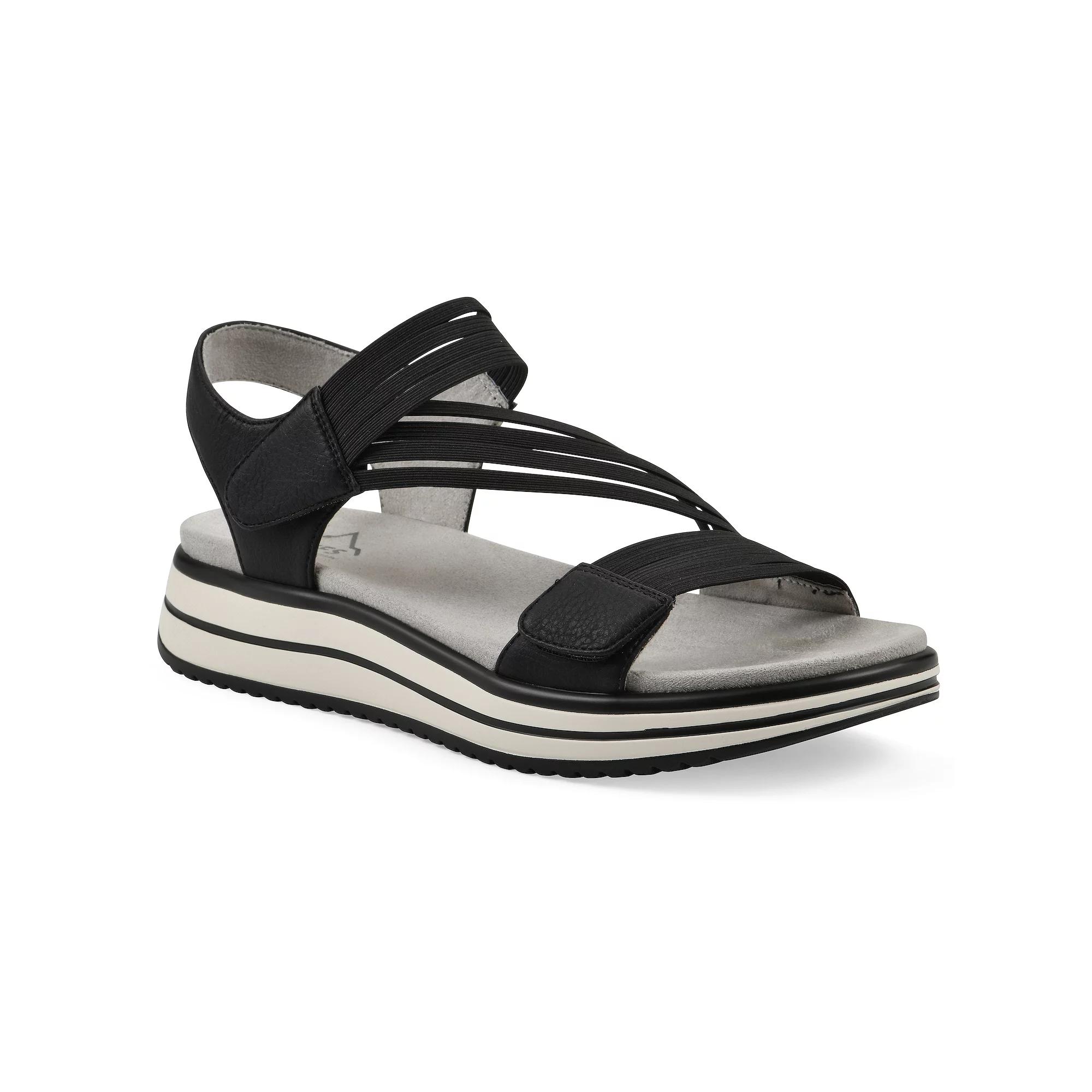 Cliffs by White Mountain Hapford Women's Sport Sandals, Size: 9.5, Black Nubuck Product Image