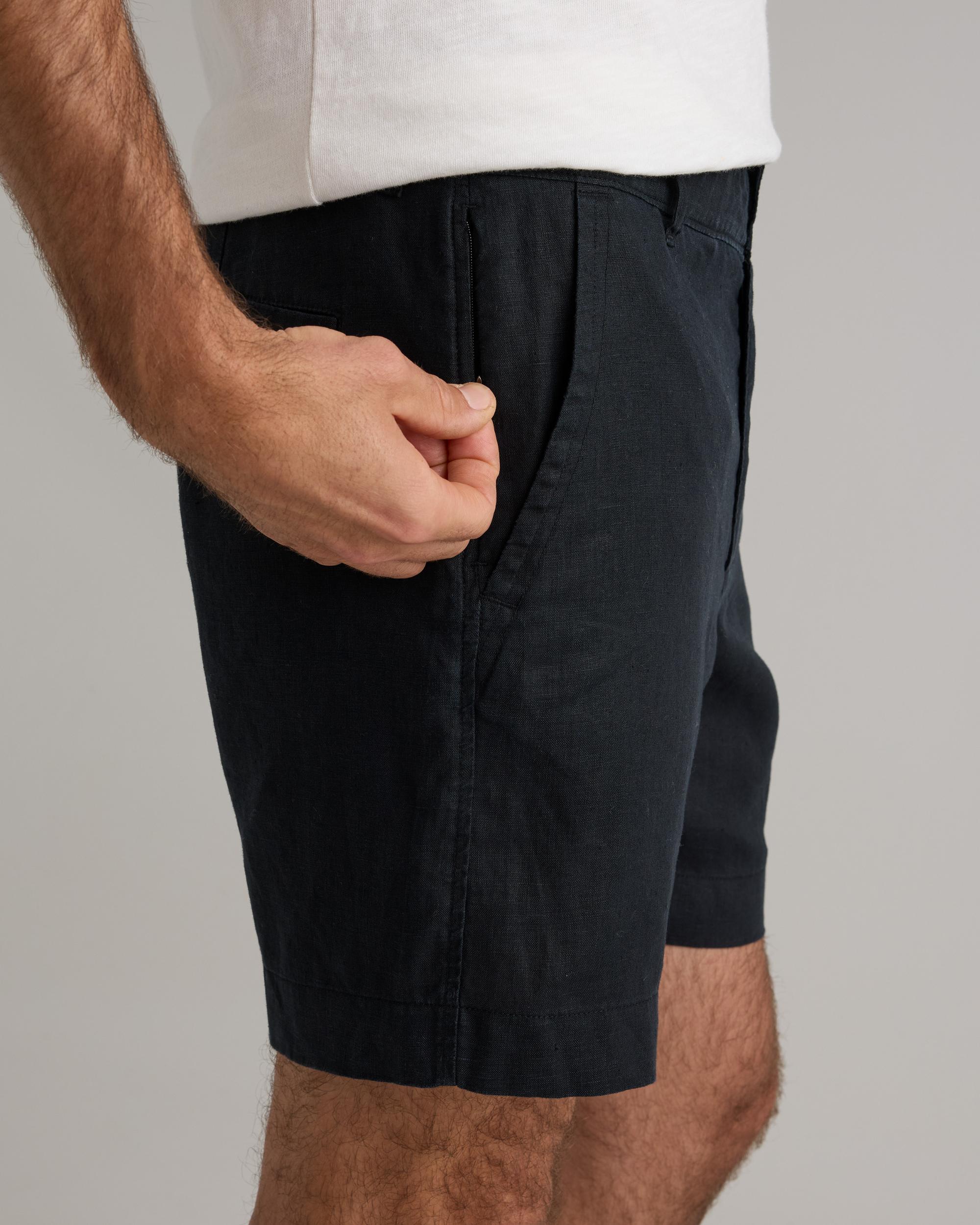 Quince | Men's 100% European Linen Trouser Shorts 7" Product Image