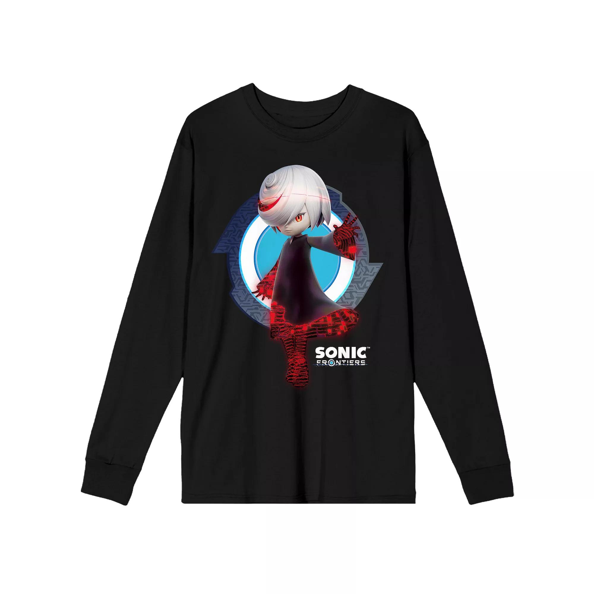 Men's Nintendo Sonic Frontiers Mysterious Graphic Tee, Size: Large, Black Product Image