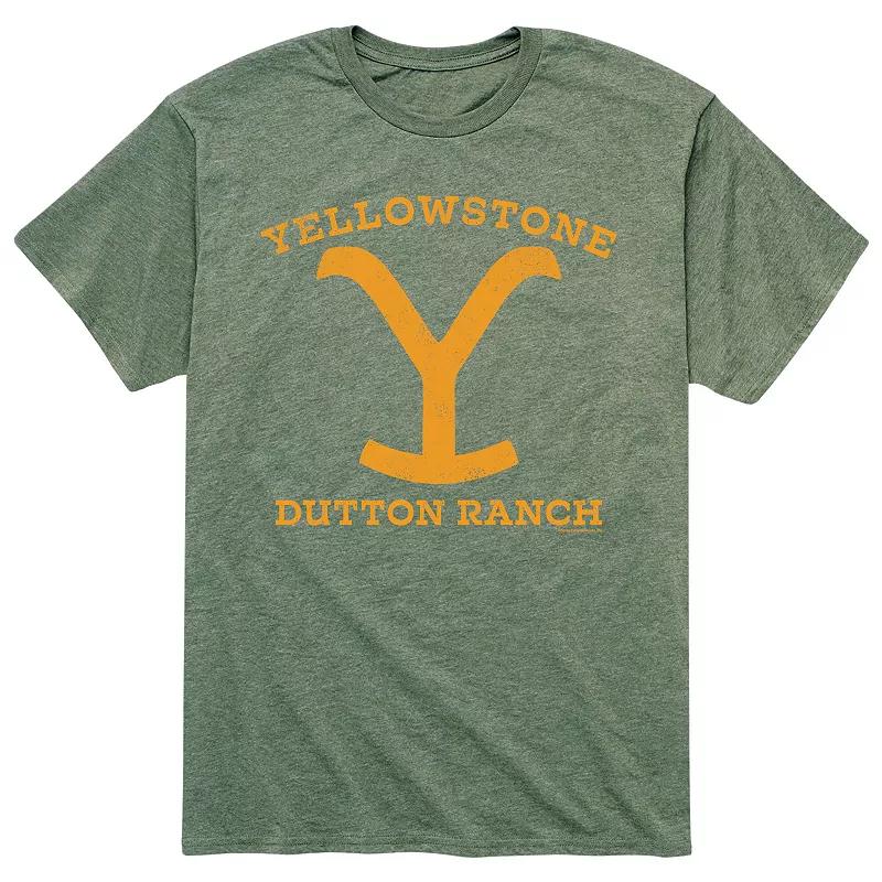Big & Tall Yellowstone Dutton Ranch Tee, Men's,  Product Image