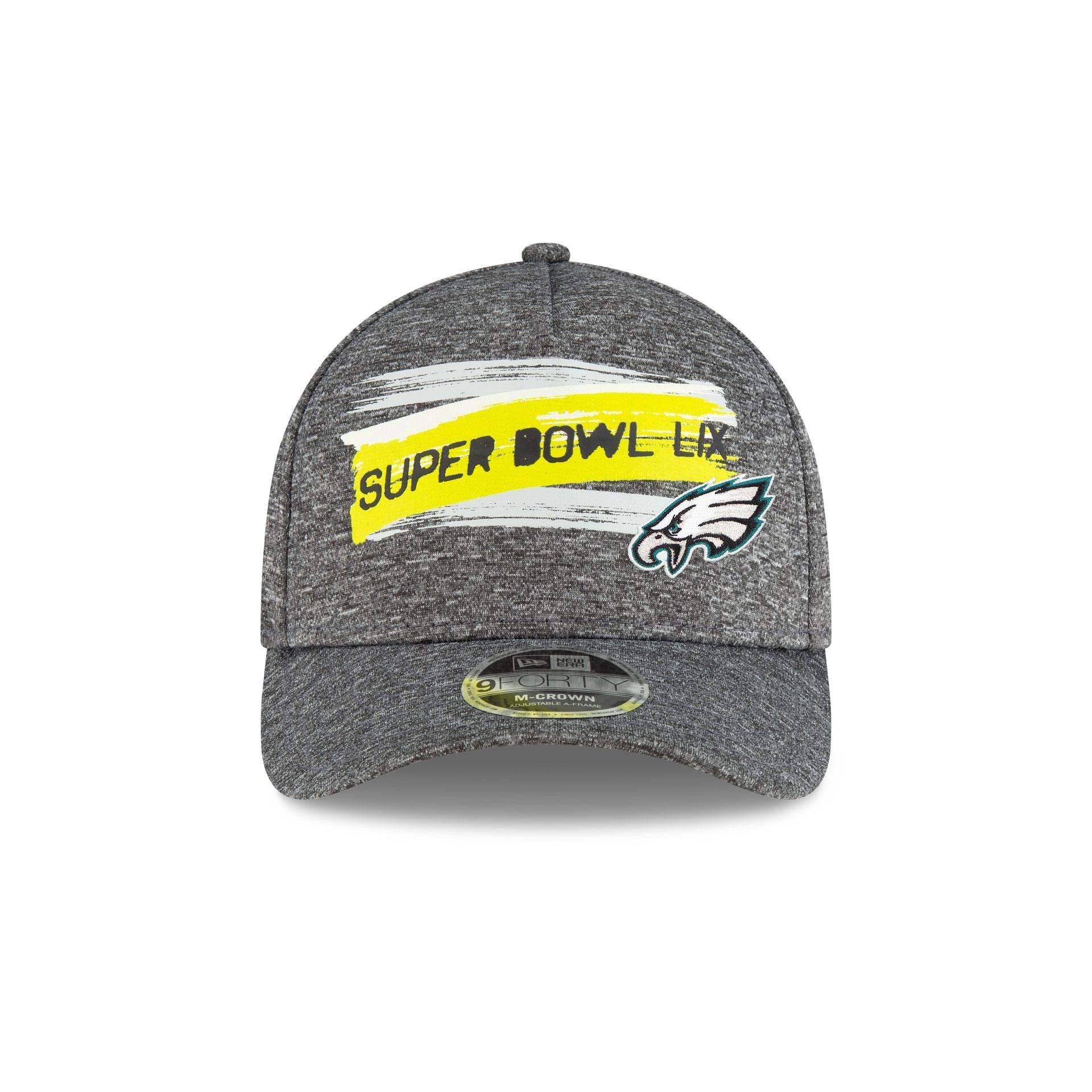 Philadelphia Eagles Super Bowl LIX Participation 9FORTY M-Crown A-Frame Snapback Hat Male Product Image