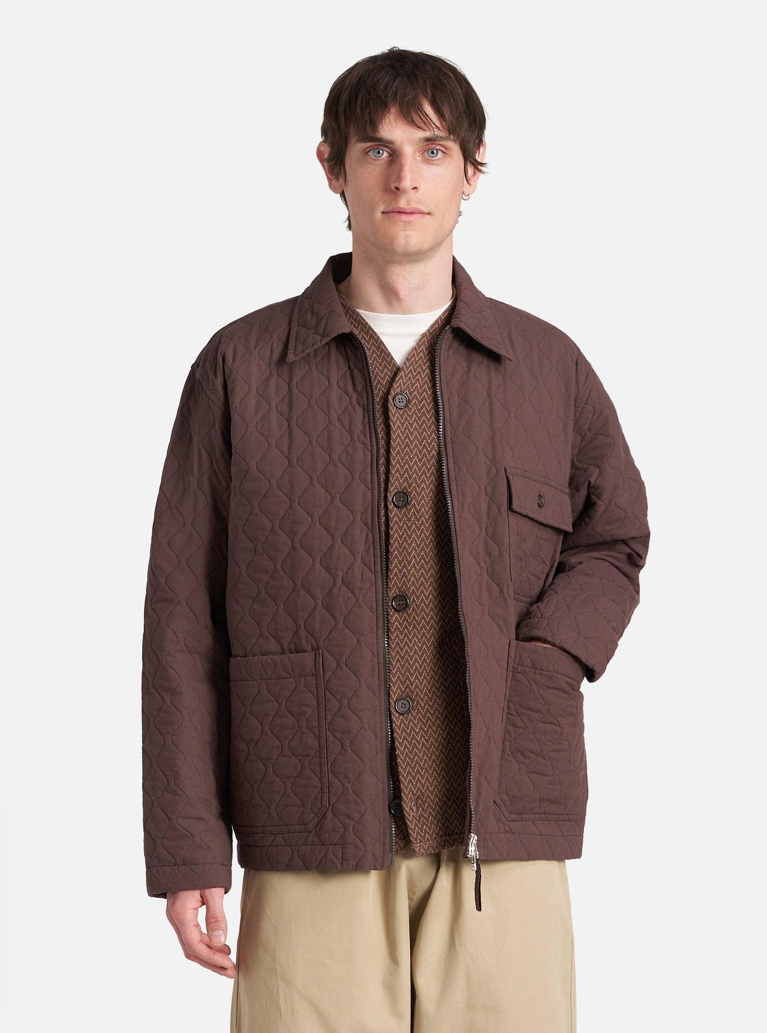 Brown Quilt Cotton Gower Jacket Product Image