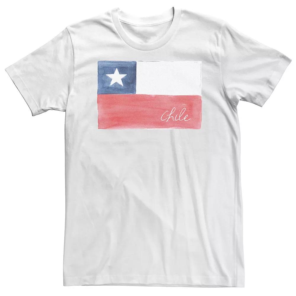 Big & Tall HHM Chile Flag Watercolor Tee, Men's,  Product Image