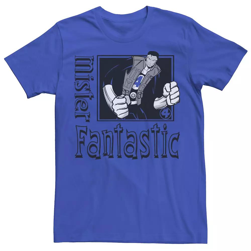 Men's Marvel Mister Fantastic Cartoon Framed Portrait Tee,  Product Image