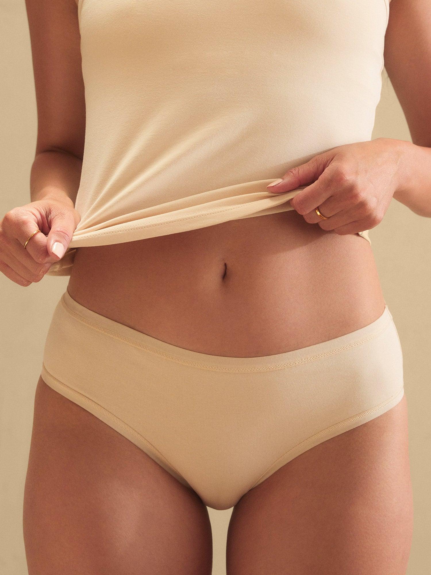 Organic Comfort Mid Rise Bikini Female Product Image