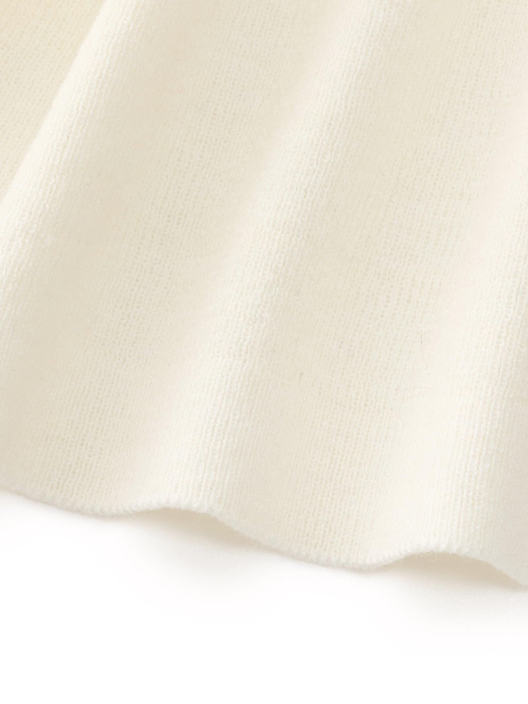 Wool Acetate Blend Boat Neck Side Drawstring Women Knit Top Product Image