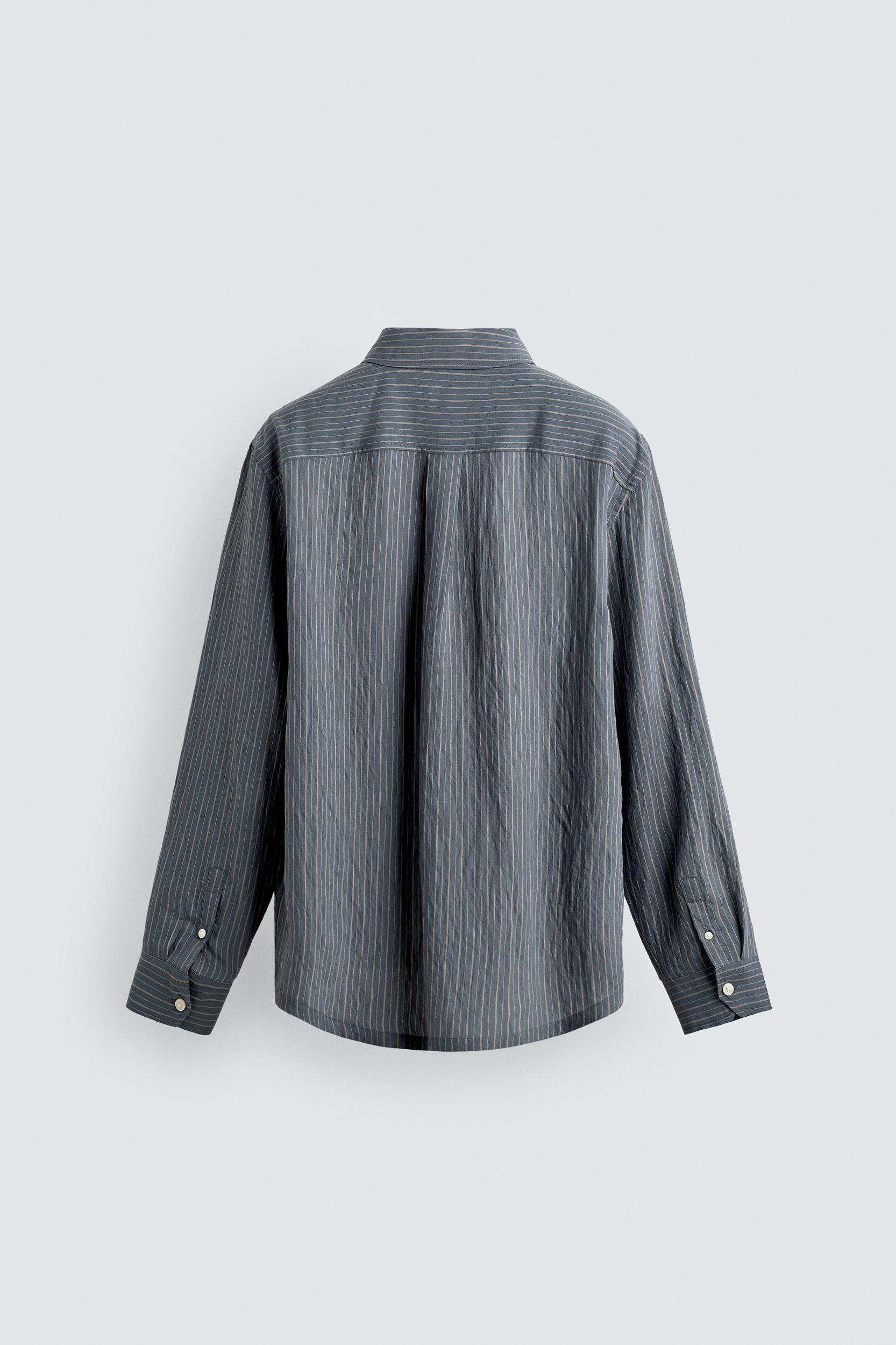 FLOWY STRIPED SHIRT Product Image