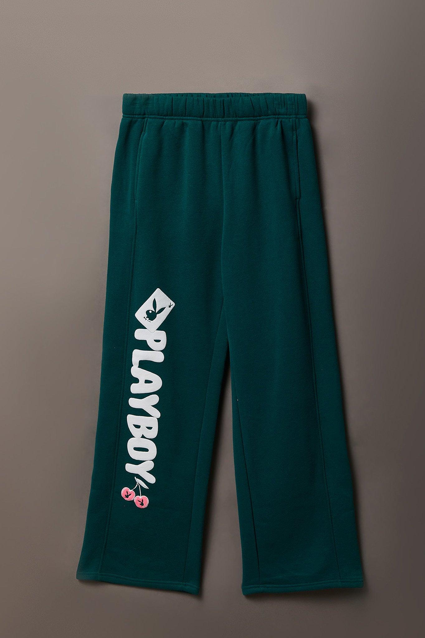 Playboy Ultra Wide Fleece Sweatpant Female Product Image