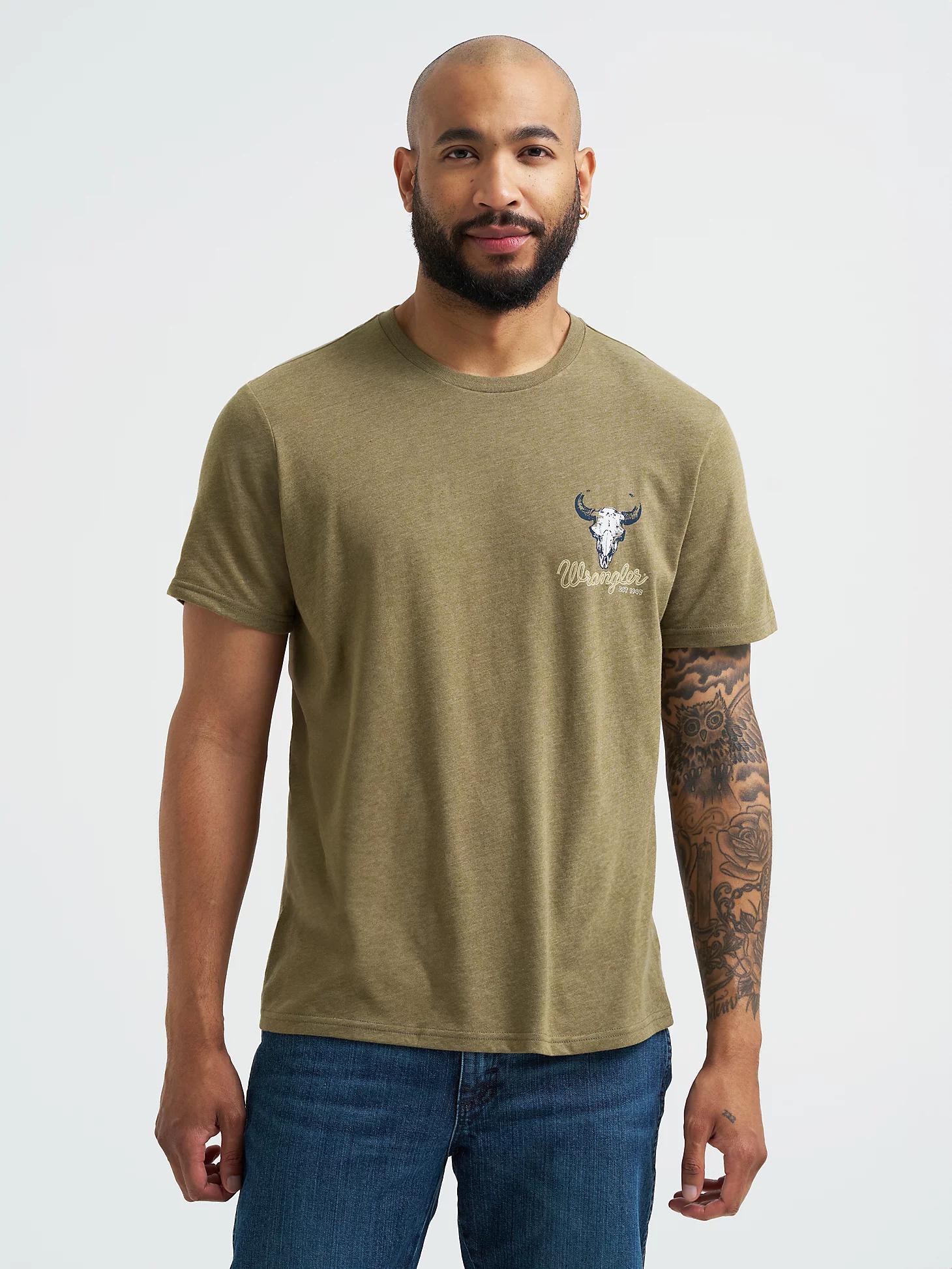 Men's Wrangler Back Graphic T-Shirt | Men's SHIRTS | Wrangler® Product Image