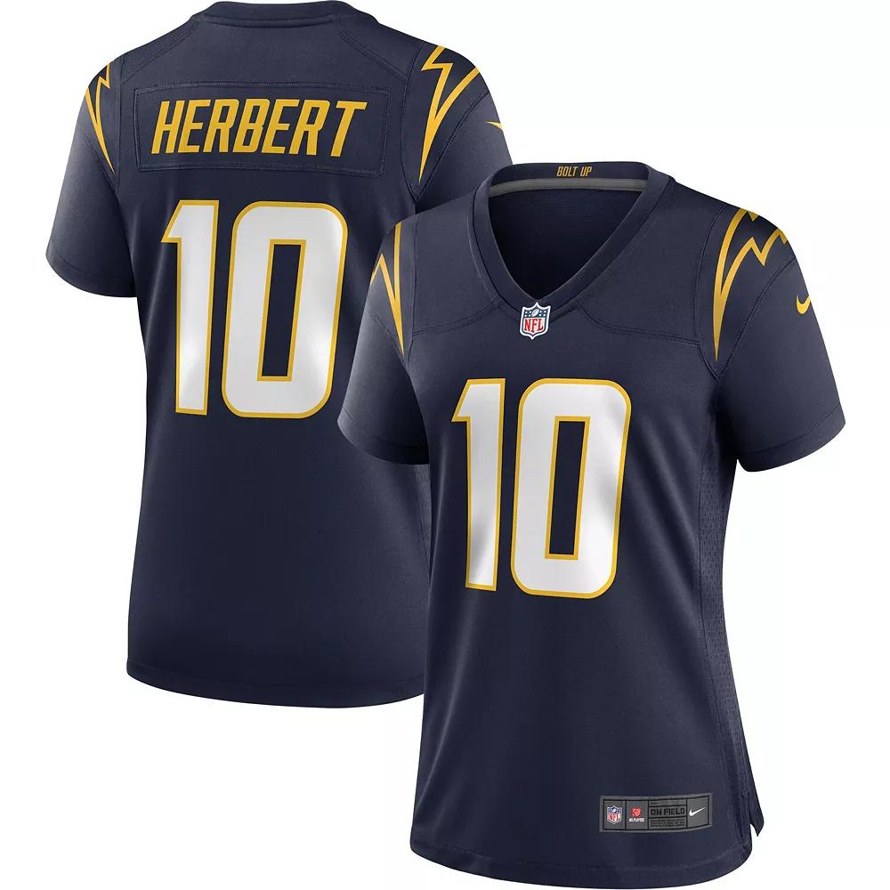 Women's Nike Justin Herbert Navy Los Angeles Chargers Alternate Game Jersey,  Product Image