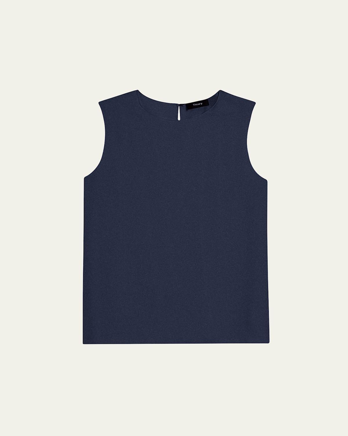 Womens Silk Straight Shell Product Image