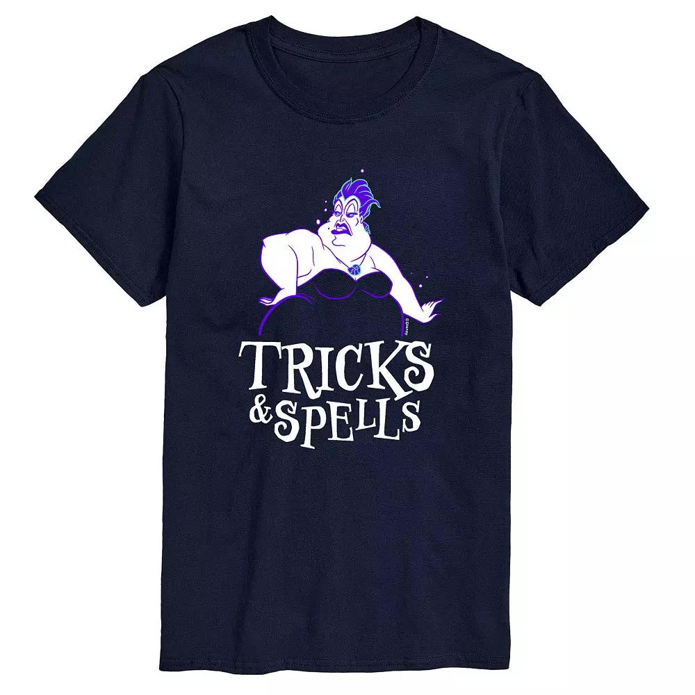 Disney Villains Little Mermaid Ursula Men's Tricks Spells Graphic Tee,  Product Image
