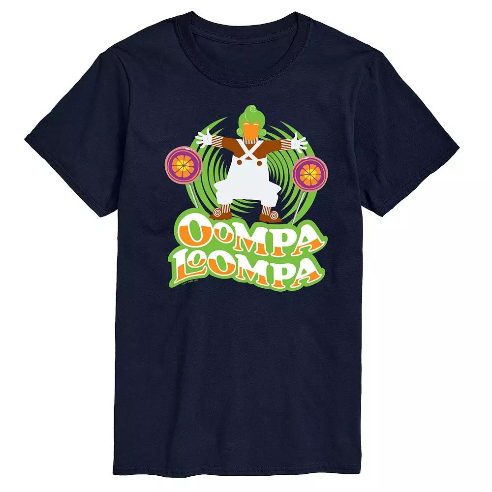 Men's Willy Wonka Oompa Loompa Graphic Tee,  Product Image