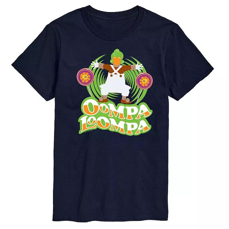 Men's Willy Wonka Oompa Loompa Graphic Tee,  Product Image