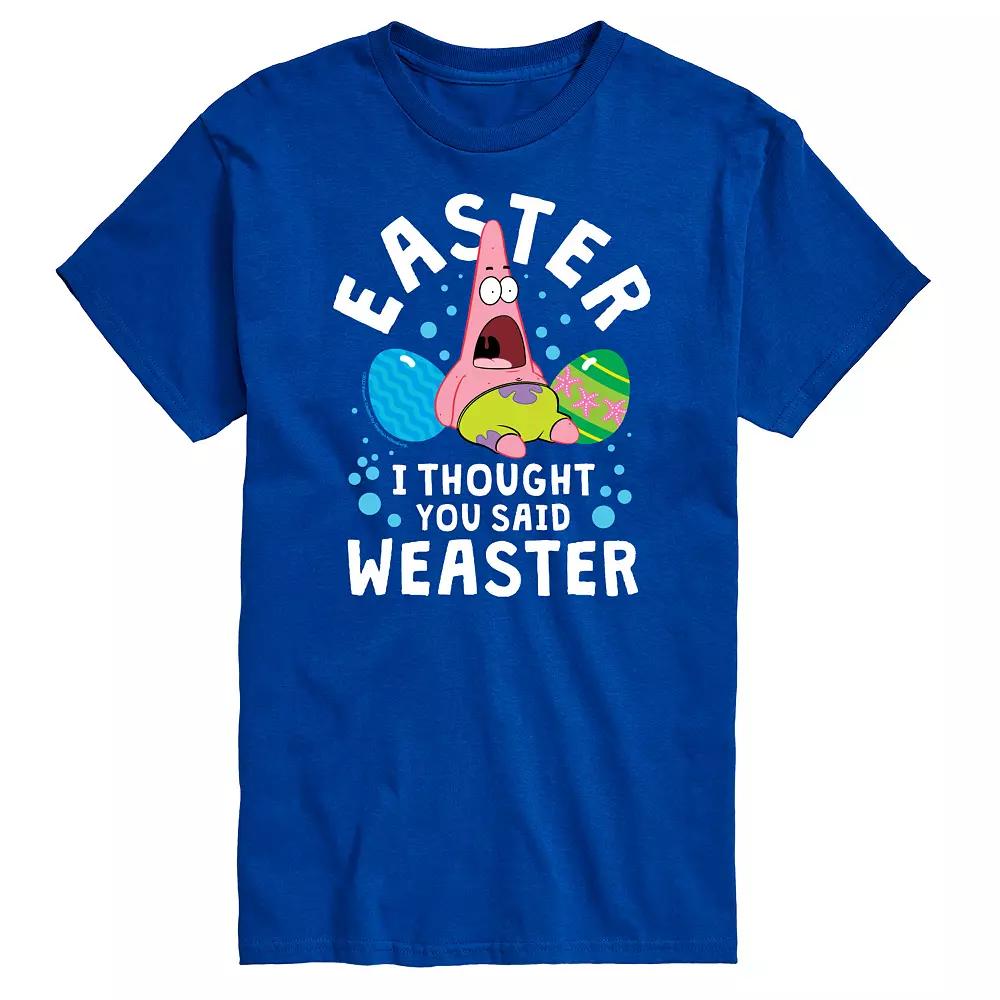 Big & Tall Nickelodeon Spongebob Squarepants Easter Weaster Graphic Tee, Men's,  Product Image