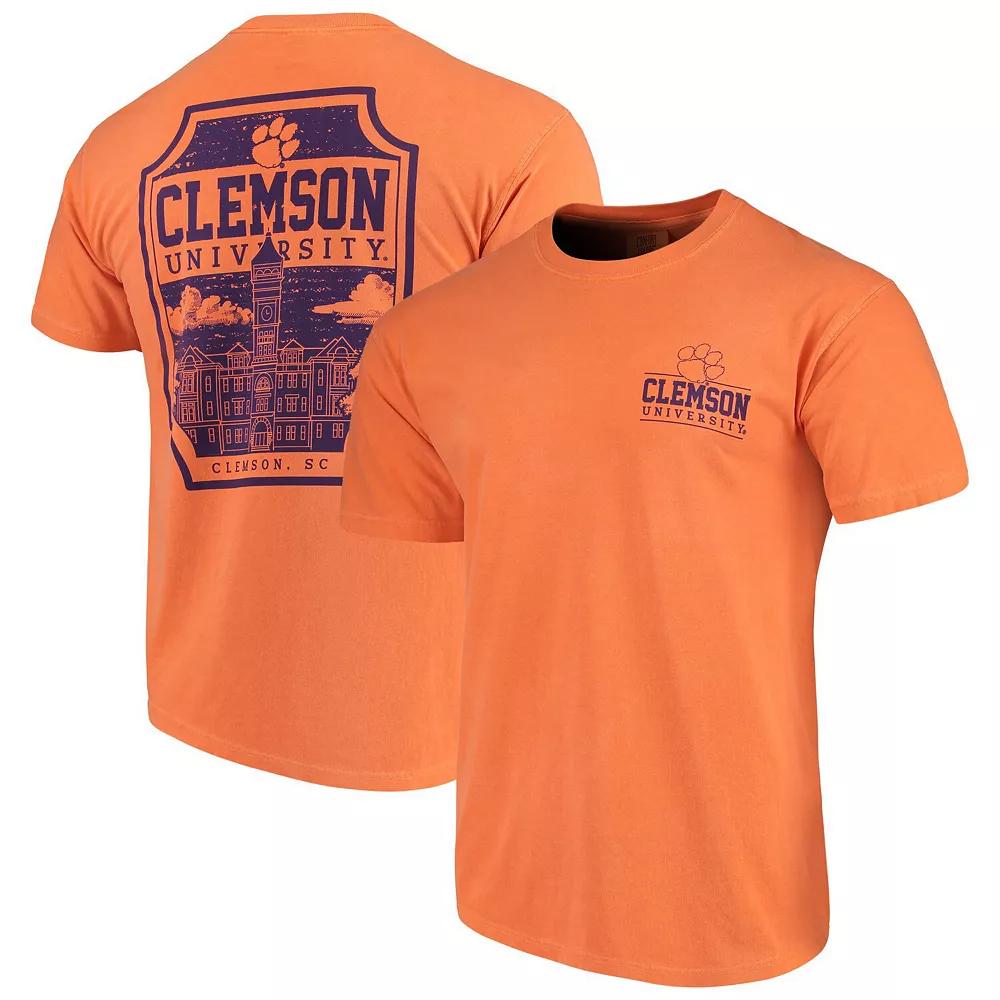 Men's Orange Clemson Tigers Comfort Colors Campus Icon T-Shirt, Size: Large Product Image