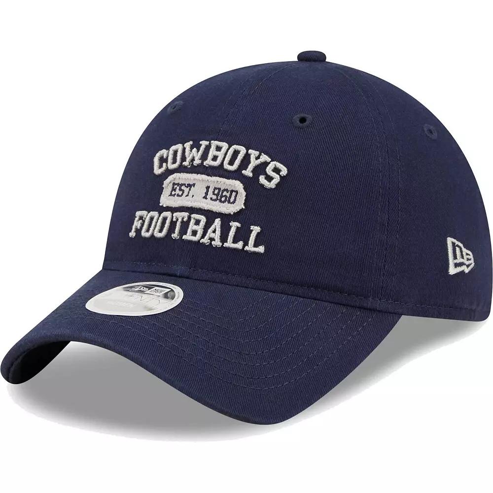 Women's New Era Navy Dallas Cowboys Formed 9TWENTY Adjustable Hat, Blue Product Image
