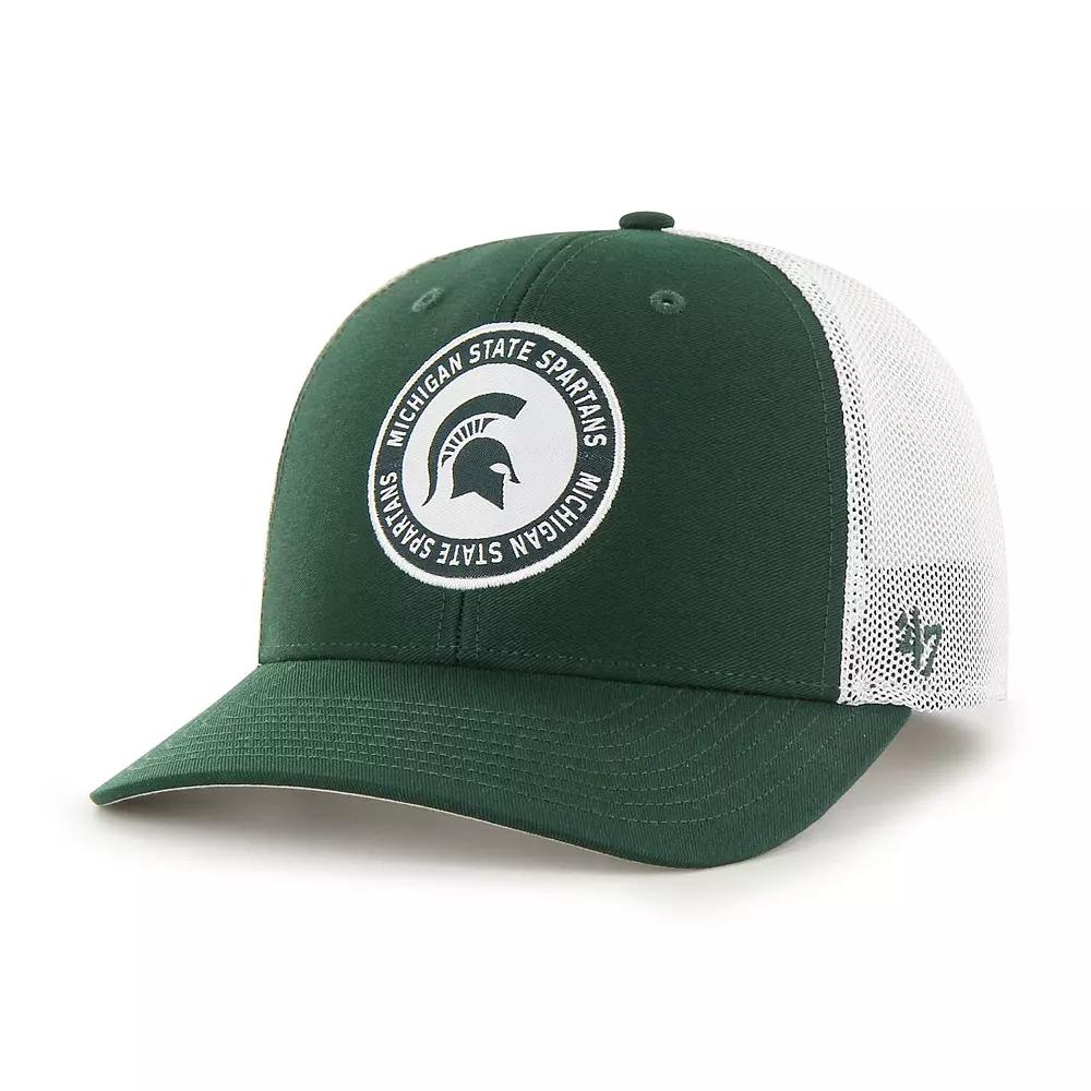 Men's '47 Green Michigan State Spartans Unveil Trophy Flex Hat,  Product Image