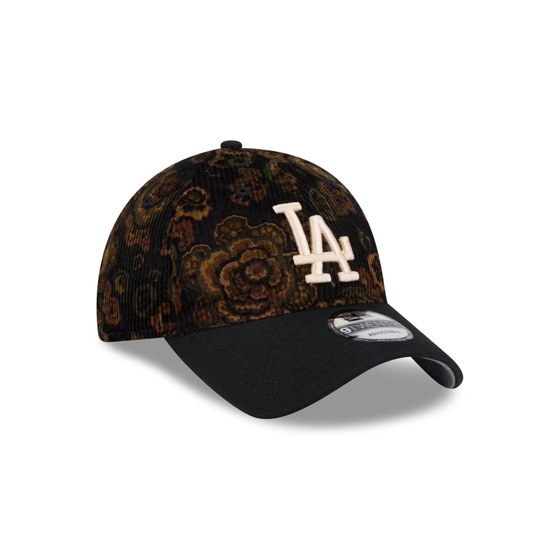 Houston Astros Three Looms Floral Corduroy 9TWENTY Adjustable Hat Male Product Image