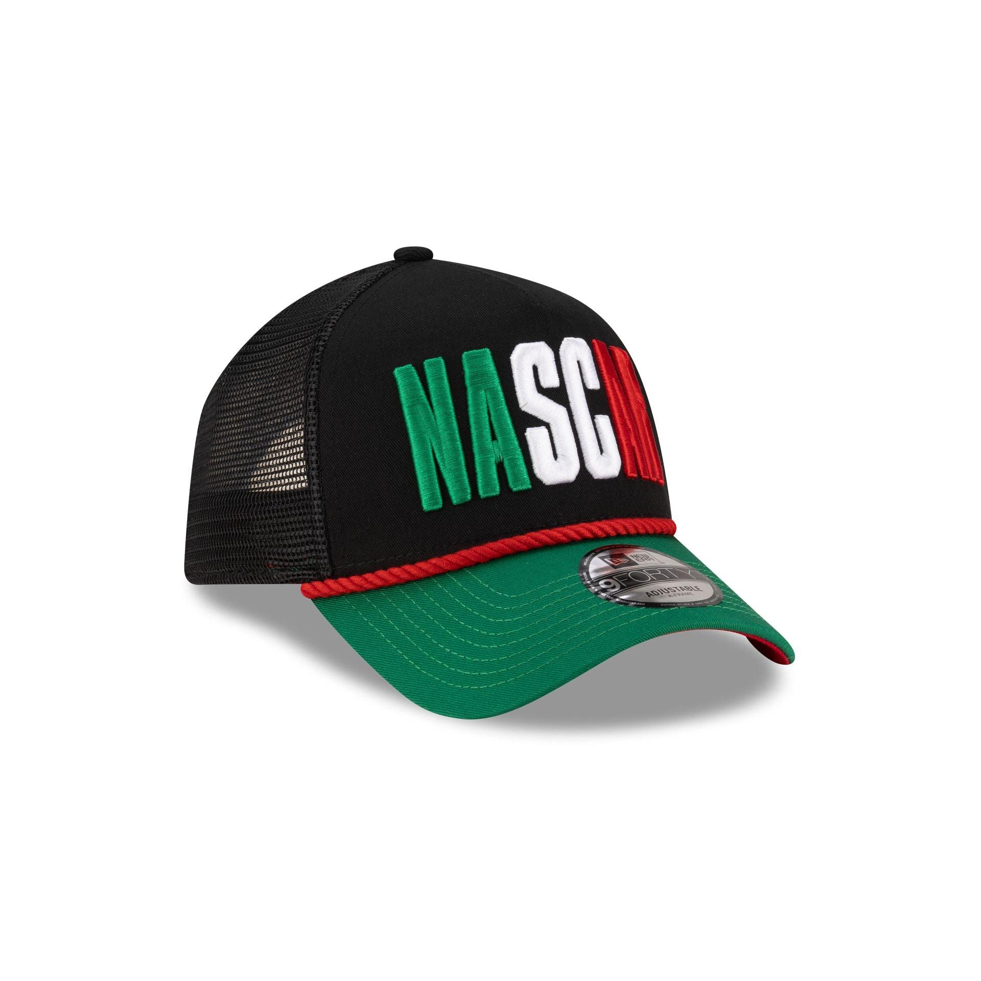 NASCAR Classics Mexico City Race 9FORTY A-Frame Trucker Hat Male Product Image