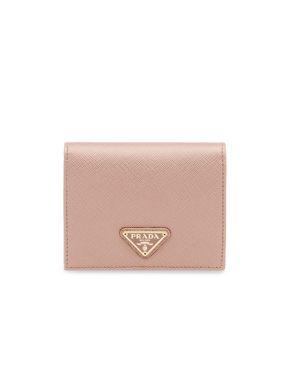 Womens Small Saffiano Leather Wallet Product Image